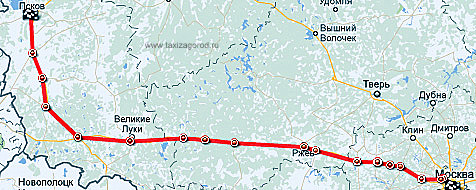такси Москва-Псков,как доехать в Псков,Псковская область заказ автобуса,минивэн из Москвы в Псков