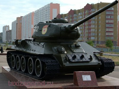Памятник победы Т-34 в Курске такси от Москвы до Курска,taxizagorod